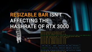 NVIDIA Resizable Bar Does Not Affect RTX 3000 ETH Mining Hashrate